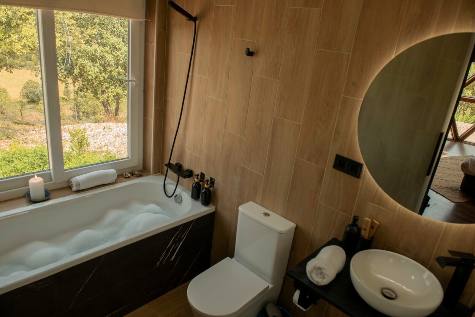 Baño del domo Minelava — Miradomos, Soria